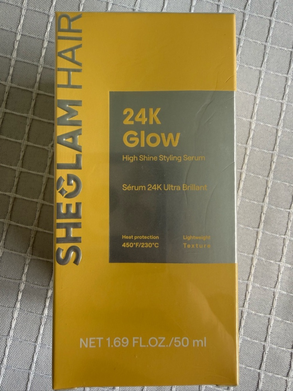 SHEGLAMHAIR 24K Glow High Shine Styling Serum - Gold